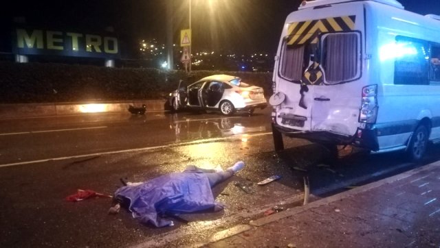 izmir cigli de trafik kazasi 1 kisi oldu